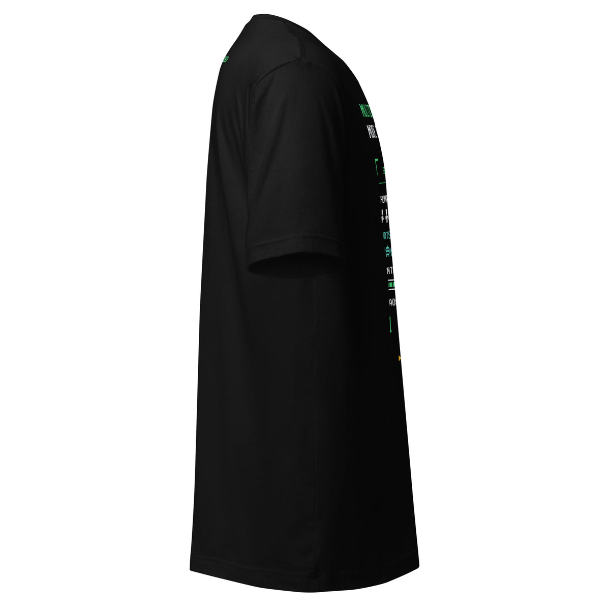 Player 2 Has Joined AI t-shirt, black, right side view