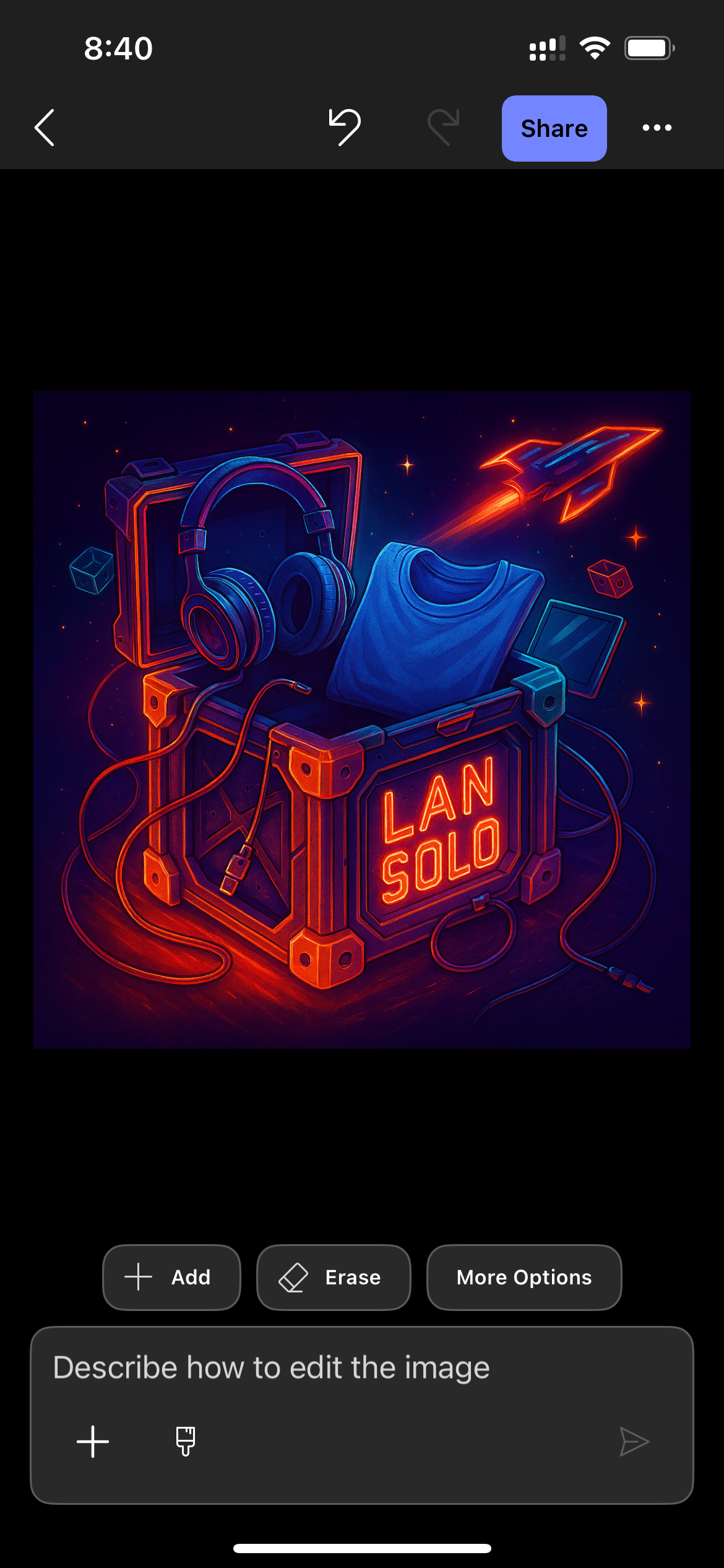 Smuggled Gear From The Outer Rim – Lan Solo