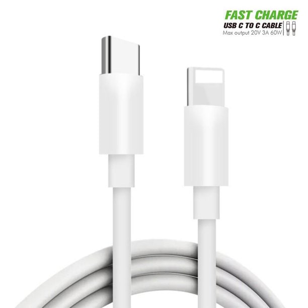 USB C to iphone lightning IOS 18W 2.4A Charging Cable