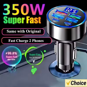 350W Car Charger USB