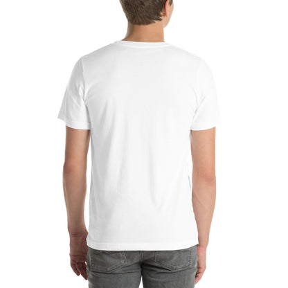 Ai Isn't Replacing Me Unisex t-shirt funny AI anxiety tee, White, plain back, no print