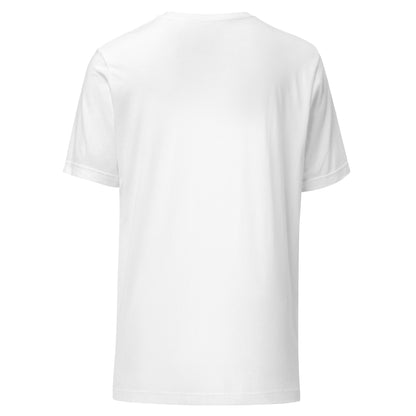 Making a List retro Christmas AI tee, white, back view